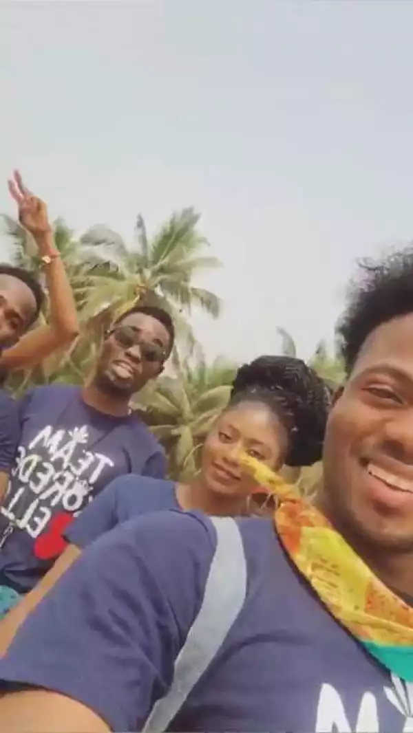 Korede Bello And His Coursemates On AField Trip To The Beach (Pics, Video)